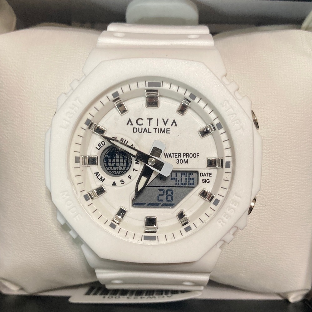 Activa Sonar X-Invicta Men's Watch - 45.5mm,White ACW423-001